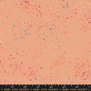 Ruby Star Society Fabric - Speckled - Peach