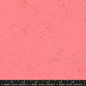 Ruby Star Society Fabric - Speckled - Metallic Sorbet