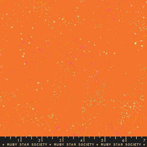 Ruby Star Society Fabric - Speckled Metallic Burnt Orange