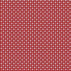 Poppie Cotton Fabric - Farm Girls Unite Gritty Gal - Red