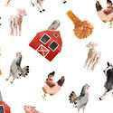 Windham Fabric - Silo Farm White