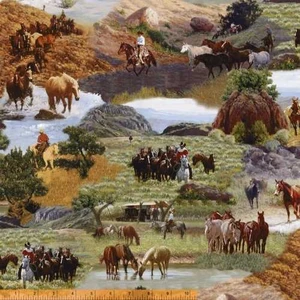 Windham Fabric - Happy Trails Multi