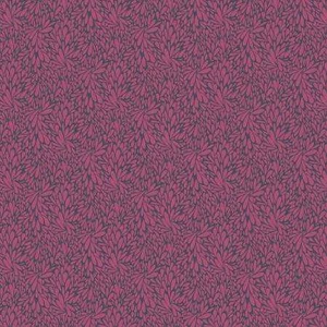 Windham Fabric - Solstice Leafy - Fuchsia