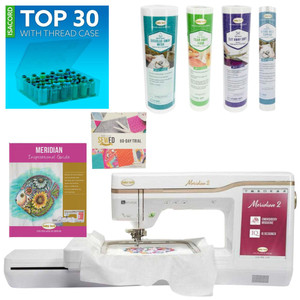 Baby Lock Meridian 2 Embroidery Machine 9.5x14 Stitch Area Premier Package