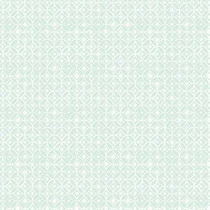 Benartex Fabric - Lace Geo - Light Turquoise