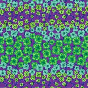 Contempo Fabric - Flowerbed Field - Not Your Mama's Garden II