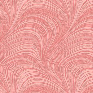 Benartex Fabric - 108" Wave Texture - Rose