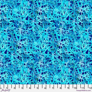 Free Spirit Fabric - Bamboo Texture - Skylight || Nature's Contours