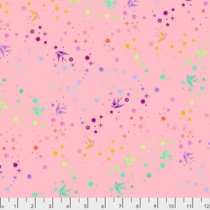 Free Spirit Fabric - Fairy Dust - Blush || Tula's True Colors
