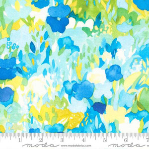 Moda Fabric - Whimsy Wonderland - Wild Flower Party - Breeze