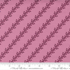 Moda Fabric - Wild Meadow - Berry Bramble Stripe - Sweet Pea