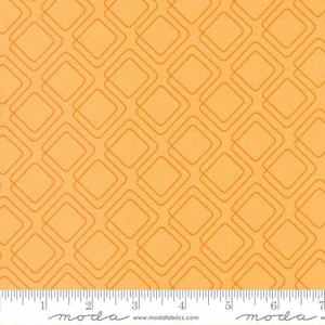 Moda Fabric - Rainbow Sherbet - Connected Squares - Apricot