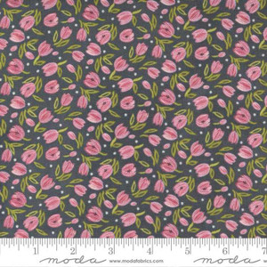 Moda Fabric - Tulip Tango - Tiny Tulip - Shadow