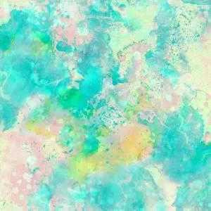 Oasis Fabric - Raindrops || Aqua