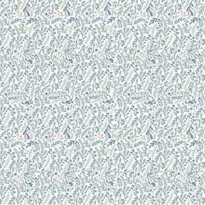 Poppie Cotton Fabric - Hide & Seek 23416 THE HAPPY BRIDE WHITE