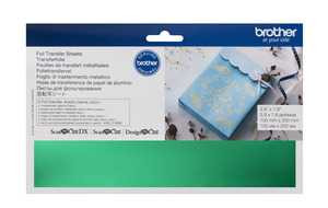 Brother CAFTSGRN1 ScanNCut Foil Transfer Sheets in Green