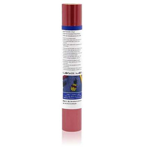 Brother CAHTVECRAN ScanNCut Heat Transfer Iron-On Vinyl - 3 ft. Roll in Cranberry