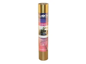 Brother CAVINYLGD ScanNCut Adhesive Craft Vinyl - 6 ft. Roll in Gold