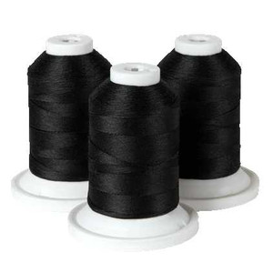Brother Cotton Quilting Thread - 3 Pack, 400 Yards - Black