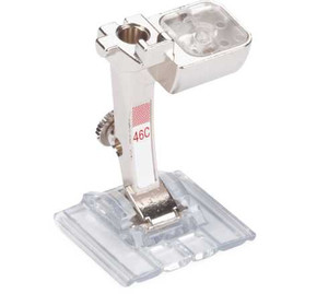 Bernina #46C Pintuck and Decorative-Stitch Foot w/Clear Sole