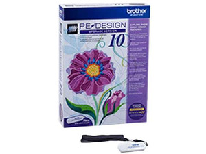 Brother SAVRPED10 PE-Design 10 Embroidery Design and Digitizing Software Upgrade