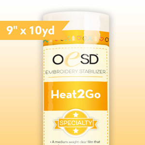 OESD Heat2Go Tear Away Topping 9" x 10 yards Premier Stitching