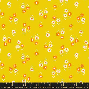 Moda Fabric - Juicy Ditsy Floral Golden Hour
