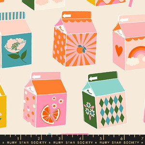 Moda Fabric - Juicy Juice Carton Shell