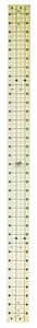 Quilters Select Non-Slip Ruler 2-1/2in x 36in