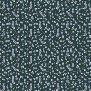 Bee Haven Dark Teal - Benartex Fabric