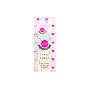 Tula Pink 2.5in x 6.5in Non Slip Mouse Ruler