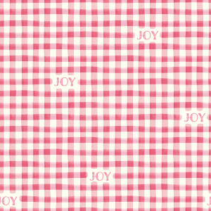 Fa La La Bluebell Gray Joy to the World Candy - Lewis and Irene Fabric