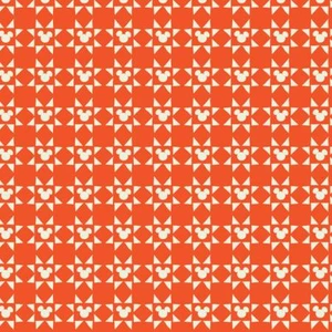 Mickey & Friends Holiday Red Wrapping Paper - Camelot Fabric