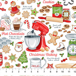 Sugar Coated - Christmas Cookies - Northcott Fabric
