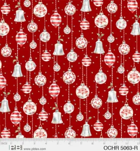 Ornamental Christmas Hanging Ornaments - P&B Fabric