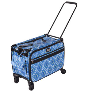 Tutto Large 21" Beach Blue Diamond Trolley