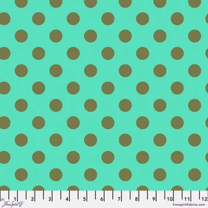 Pom Poms - Agave - Tula Pink Fabric