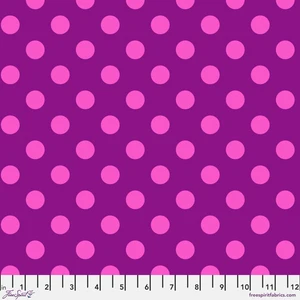 Pom Poms - Foxglove - Tula Pink Fabric