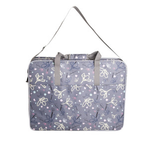 Tutto 28" Silver Embroidery Project Bag