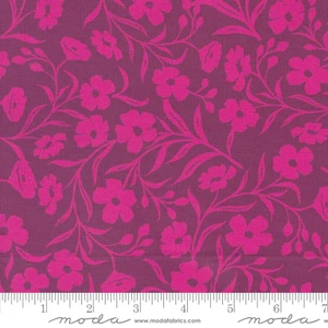 Maeve Florals Tansy Boysenberry - Moda Fabrics