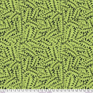 Kaffe x Morris & Co. Branches Black - Free Spirit Fabrics