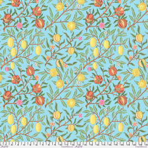 Kaffe x Morris & Co. Fruit Duck Egg - Free Spirit Fabrics