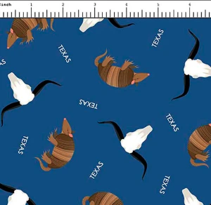 All Texas Shop Hop - Skull & Armadillo - QT Fabrics