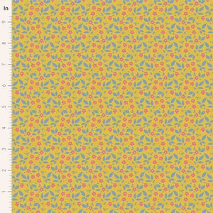 Tilda Sunday Brunch Tipsy Blenders Yellow - Tilda Fabric TIL110117