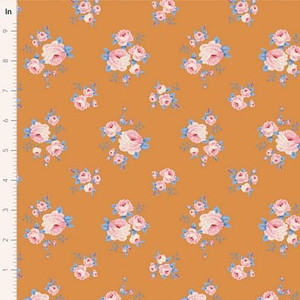 Tilda Sunday Brunch - Mille Ginger - Tilda Fabric TIL100592