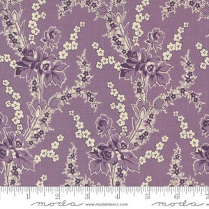 Goodnight Irene Garden Florals Vines Grape - Moda Fabrics 31700-12