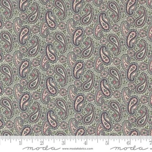 Goodnight Irene Tie Paisley Grape - Moda Fabrics 31701-16