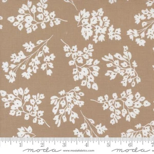 Botany Blenders Leaf Seedlings Earth - Moda Fabrics 11555-13