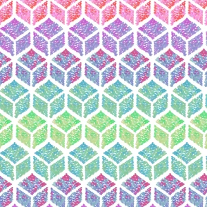 Sweet Summertime Geo Texture - 3 Wishes Fabrics 22949-MLT