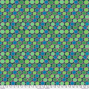 Kaffe Fassett Collective February 2025 Penny-wise - Green - Free Spirit Fabrics pwgp206-green